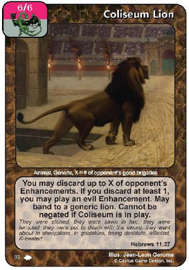 Coliseum Lion (CoW) - Your Turn Games