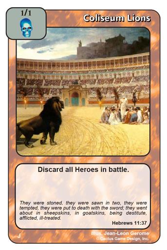 Coliseum Lions (J Deck) - Your Turn Games