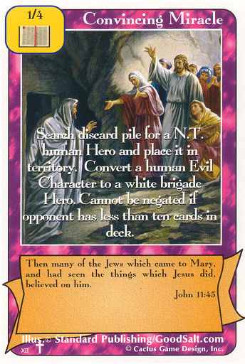 Convincing Miracle (RoA) - Your Turn Games