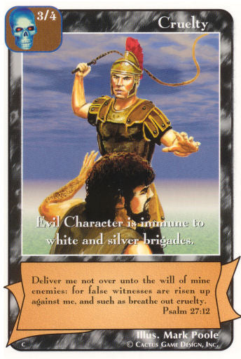 Cruelty (C Deck) - Your Turn Games