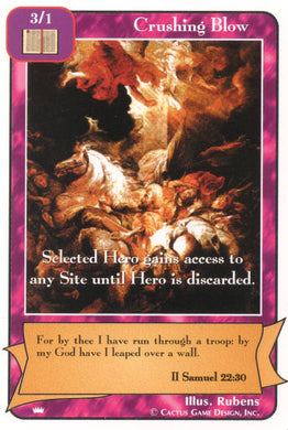 Crushing Blow (Ki) - Your Turn Games