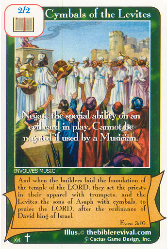 Cymbals of the Levites (RoA) - Your Turn Games
