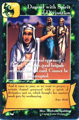 Damsel with Spirit of Divination (TxP) - Your Turn Games