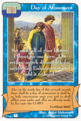 Day of Atonement (Pi) - Your Turn Games