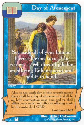 Day of Atonement (Pi) - Your Turn Games