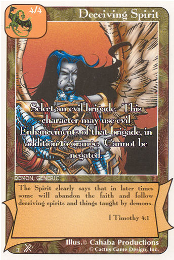 Deceiving Spirit (FooF) - Your Turn Games