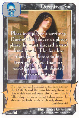 Deceptive Sin (Pi) - Your Turn Games