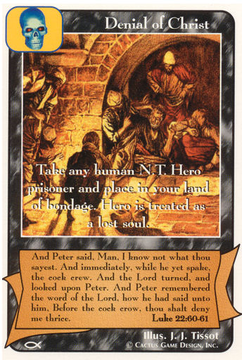 Denial of Christ (Ap) - Your Turn Games