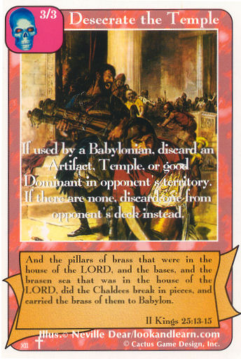 Desecrate the Temple (RoA) - Your Turn Games