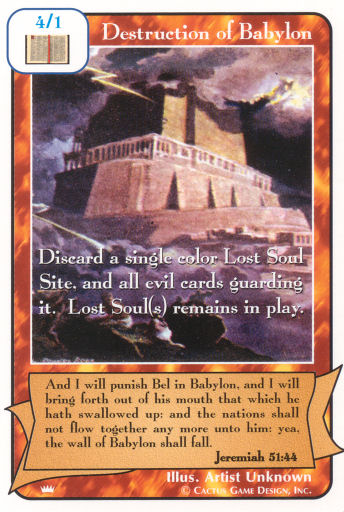 Destruction of Babylon (Ki) - Your Turn Games