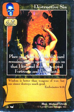 Destructive Sin (TxP) - Your Turn Games