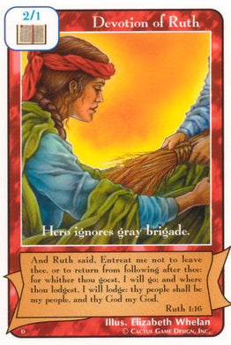 Devotion of Ruth (D Deck) - Your Turn Games