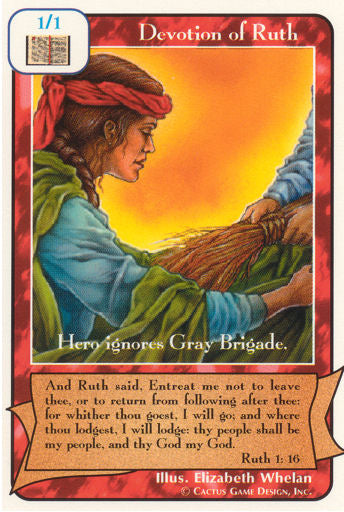 Devotion of Ruth (B Deck) - Your Turn Games