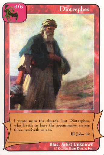 Diotrephes (E Deck) - Your Turn Games