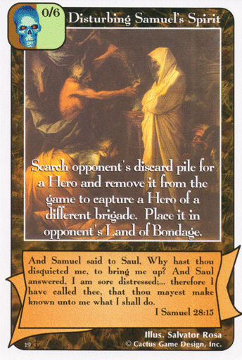 Disturbing Samuel's Spirit (Di) - Your Turn Games