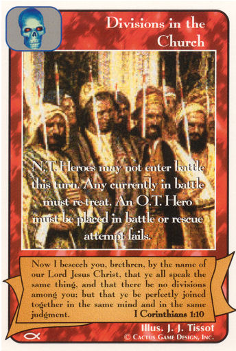 Divisions in the Church (Ap) - Your Turn Games