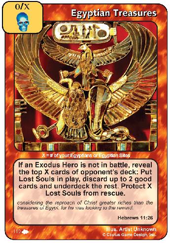 Egyptian Treasures (CoW) - Your Turn Games