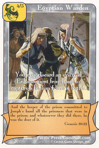 Egyptian Warden (FooF) - Your Turn Games