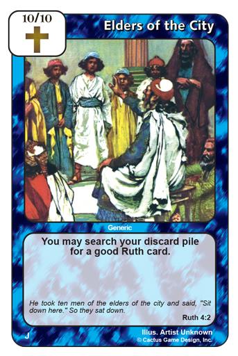 Elders of the City (J Deck) - Your Turn Games