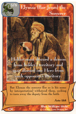 Elymas (Bar-jesus) the Sorcerer (Ap) - Your Turn Games