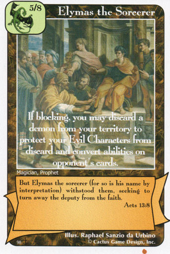 Elymas the Sorcerer (Di) - Your Turn Games