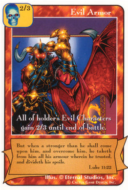 Evil Armor (D Deck) - Your Turn Games