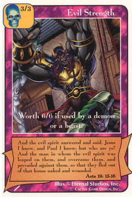 Evil Strength (Wa) - Your Turn Games