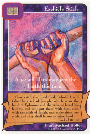 Ezekiel's Stick (B Deck) - Your Turn Games