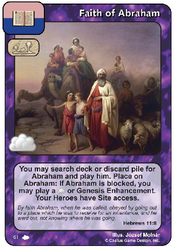 Faith of Abraham (CoW) - Your Turn Games