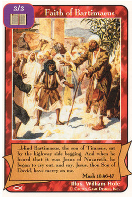 Faith of Bartimaeus (Ap) - Your Turn Games