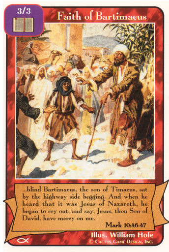 Faith of Bartimaeus (Ap) - Your Turn Games