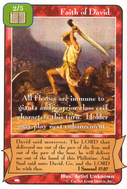 Faith of David (Ki) - Your Turn Games