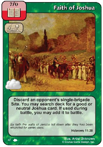 Faith of Joshua (CoW) - Your Turn Games