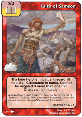 Faith of Samson (CoW) - Your Turn Games