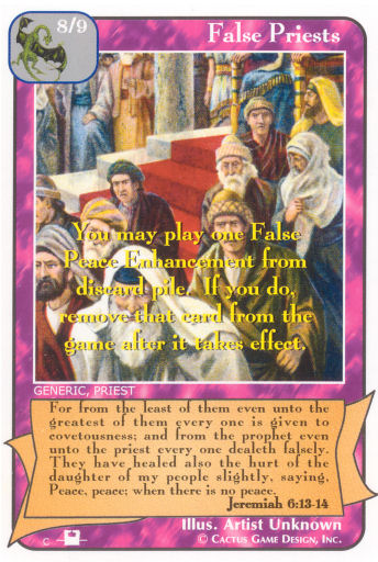 False Priests (Pi) - Your Turn Games