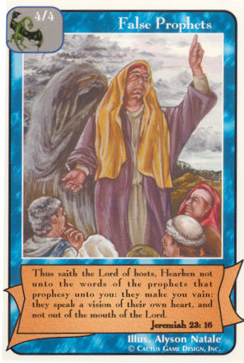 False Prophets (Pr) - Your Turn Games