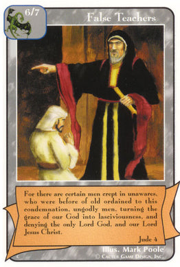False Teachers (C Deck) - Your Turn Games