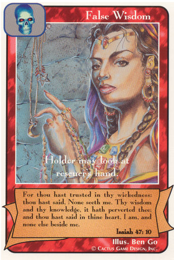 False Wisdom (Pr) - Your Turn Games