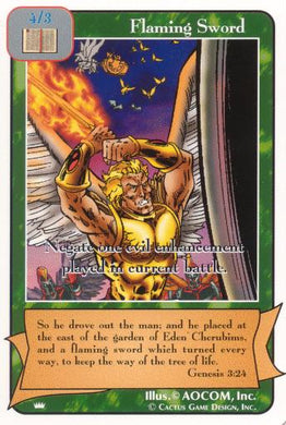 Flaming Sword (Ki) - Your Turn Games