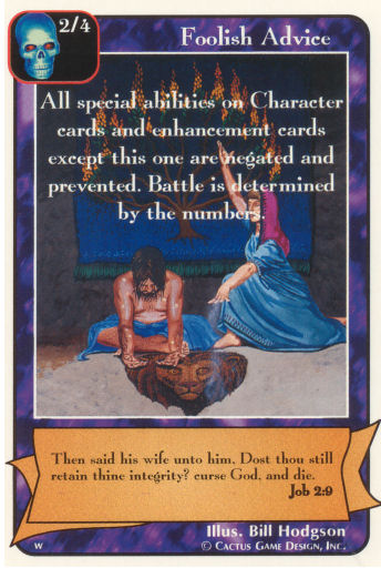 Foolish Advice (Wo) - Your Turn Games