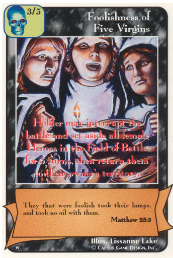 Foolishness of Five Virgins (Wo) - Your Turn Games