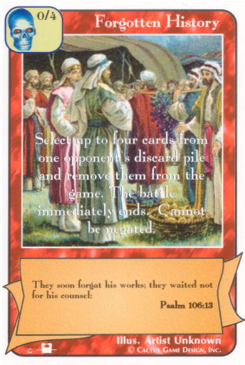 Forgotten History (Pi) - Your Turn Games