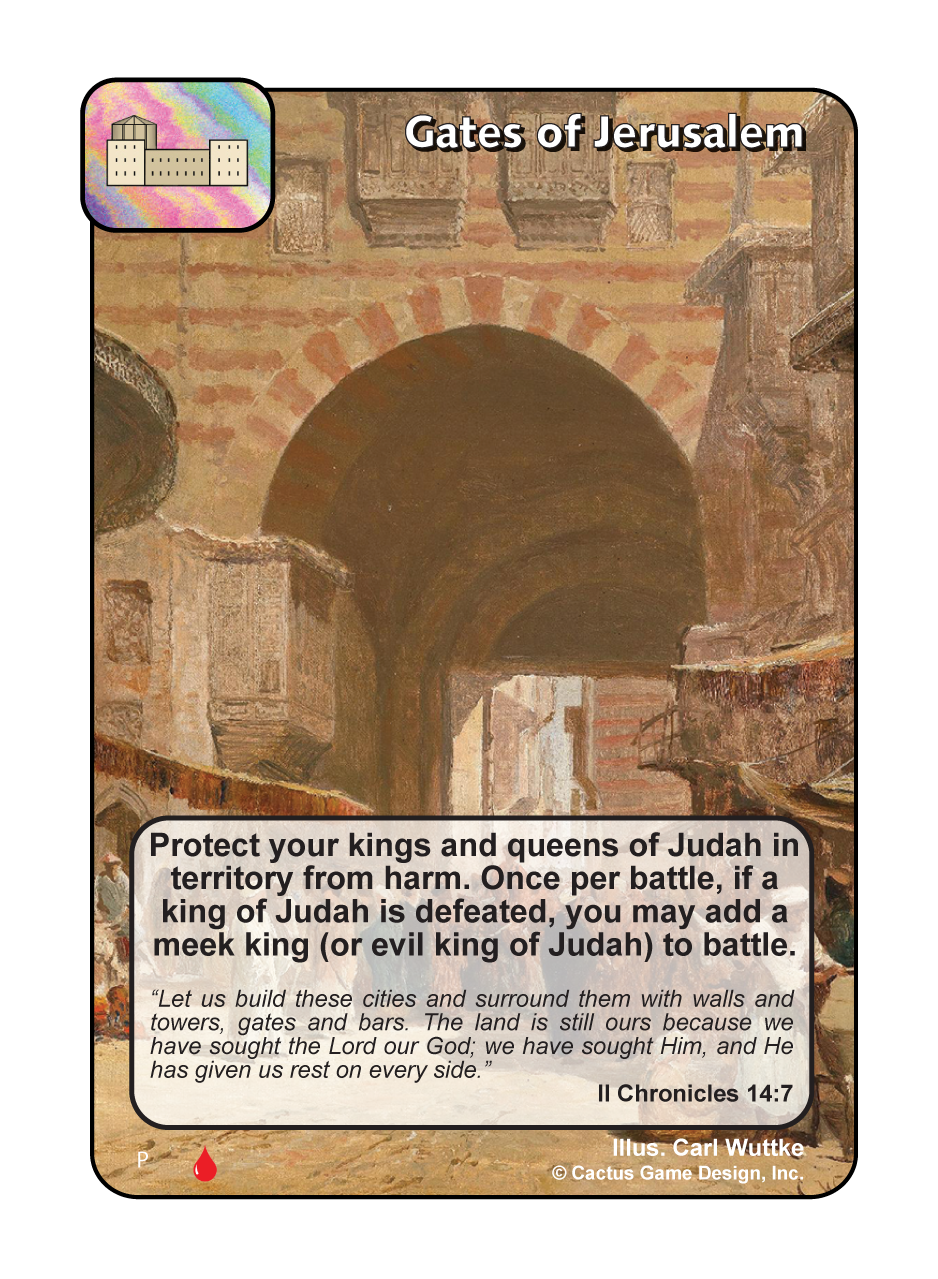 Gates of Jerusalem (LoC) (Promo) - Your Turn Games