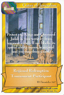 Gates of Jerusalem (Promo) - Your Turn Games
