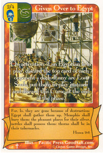 Given Over to Egypt (RoA) - Your Turn Games