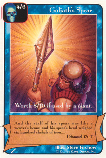 Goliath's Spear (Wa) - Your Turn Games
