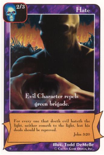 Hate (D Deck) - Your Turn Games