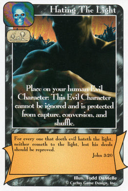 Hating the Light (Di) - Your Turn Games
