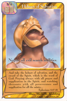 Helmet of Salvation (Ki) - Your Turn Games