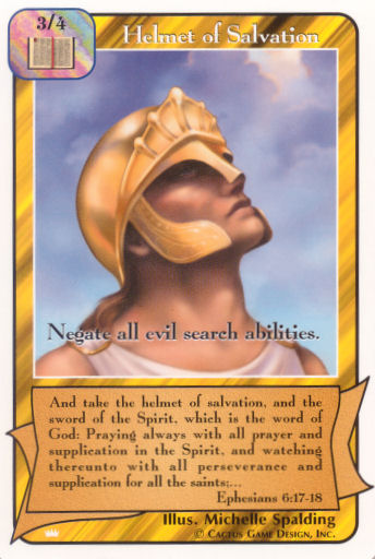 Helmet of Salvation (Ki) - Your Turn Games